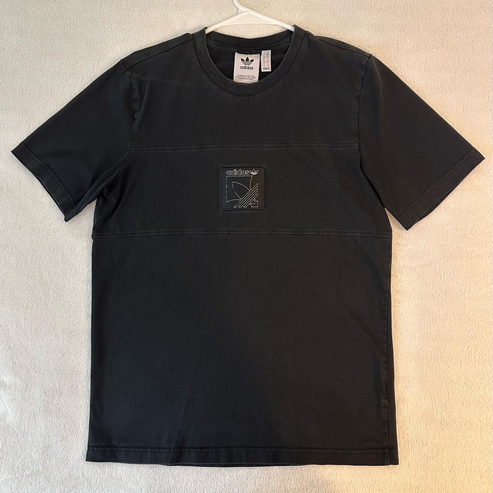 Adidas Men's Black Short Sleeve Tee